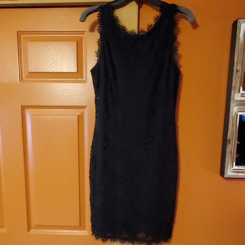 Jump Apparel black lace dress